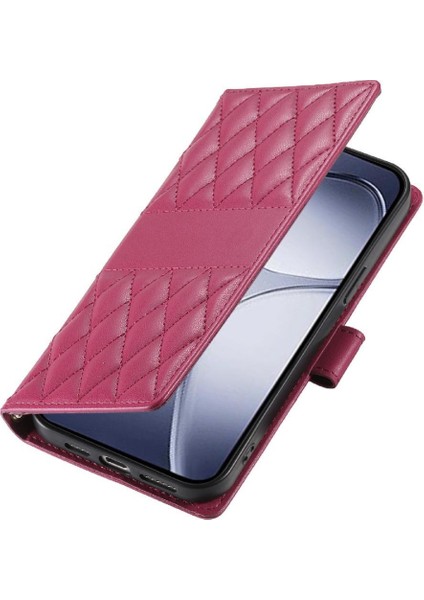 Xiaomi Poco F7 Pro Deri Kılıf Için Flip Case Çift Sapanlar Cüzdan Zarif (Yurt Dışından)