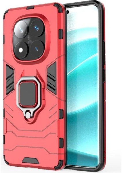 Xiaomi Redmi Note 14 Pro 5g Darbeye Dayanıklı Kapak Kickstand Askeri Için Kılıf (Yurt Dışından)