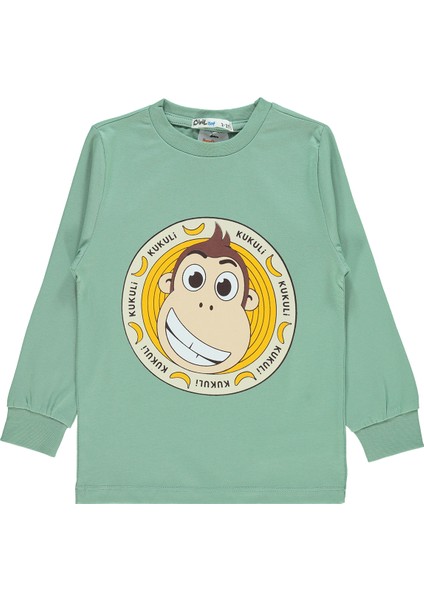 Erkek Çocuk Pijama Takımı 2-5 Yaş Soft Haki fiyatları