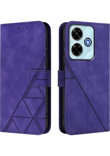 Xiaomi Poco M6 4g Pu Deri Flip Folio Kitap Koruyucu Kredi Için Kılıf (Yurt Dışından) indirimleri