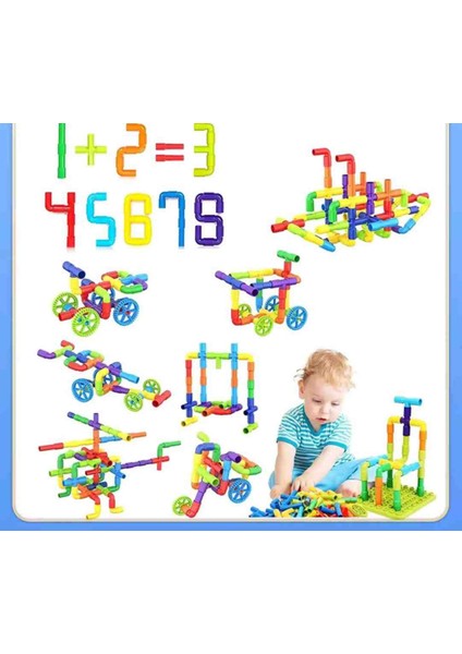 Borulu LEGO Blokları