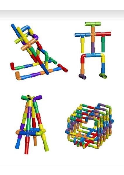 Borulu LEGO Blokları modelleri