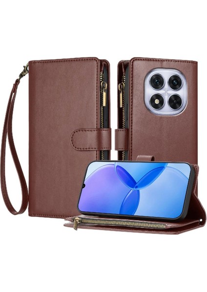 Xiaomi Redmi Note 14 Pro 5g Pu Deri Folio Flip Çanta Kapak Için Kılıf (Yurt Dışından)