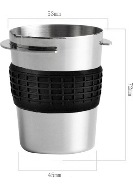 Kahve Dozaj Kupası Paslanmaz Çelik Kahve Dozaj Kupası Kahve Makinesi Kahve Makinesi Için Çıkarılabilir Aksesuarlar 58MM (Yurt Dışından) fiyatları