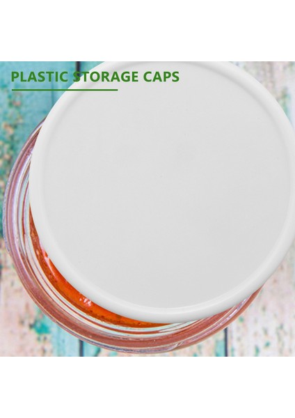 10 Adet Plastik Saklama Kapakları 86MM Standart Normal Ağızlı Kavanoz Şişesi Için Yivli Kapaklar (Yurt Dışından)