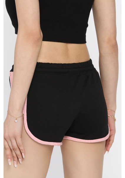 Kadın Baskılı Mini Şort P-00017279