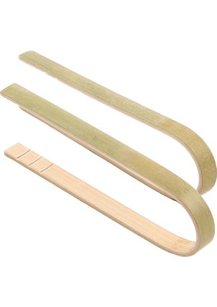 120 Paket Mini Bambu Maşa, 4 Inç Tek Kullanımlık Maşa, Çevre Dostu Mini Tek Kullanımlık Bambu Gereçler Tost Maşası (Yurt Dışından)