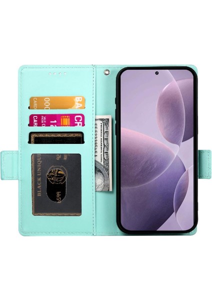 Xiaomi Poco F7 Pro Kartvizit Yuvaları Flip Case Günlük Kullanım Cüzdan (Yurt Dışından)
