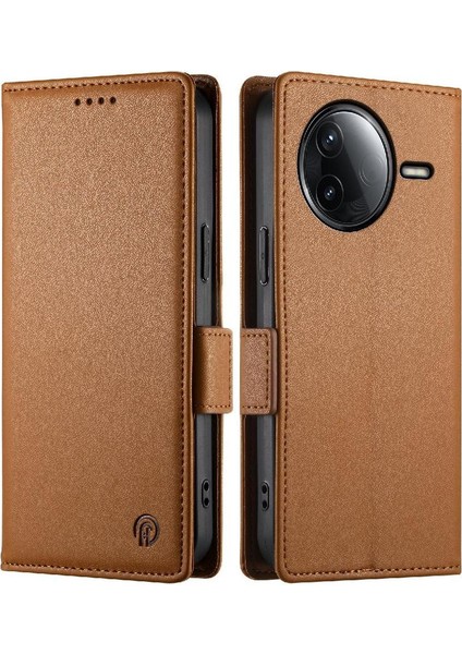 Xiaomi Poco F7 Pro Kartvizit Yuvaları Flip Case Günlük Kullanım Cüzdan (Yurt Dışından)