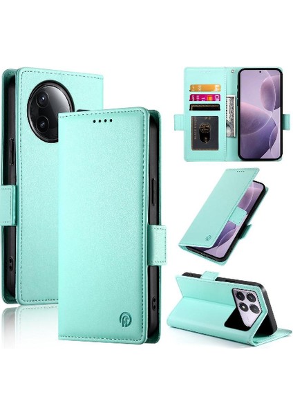 Xiaomi Poco F7 Ultra Iş Cüzdan Günlük Kullanım Kart Yuvaları Için Flip Case (Yurt Dışından)