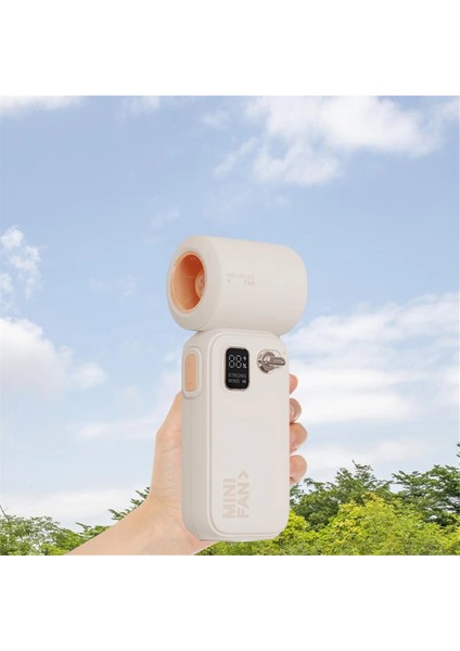 Şarj Edilebilir Turbo El Fanı - Taşınabilir, Ayarlanabilir Hızlar, Seyahat, Kamp, Açık Hava Aktiviteleri Için Mini El Tipi Tasarım (Yurt Dışından) fiyatları