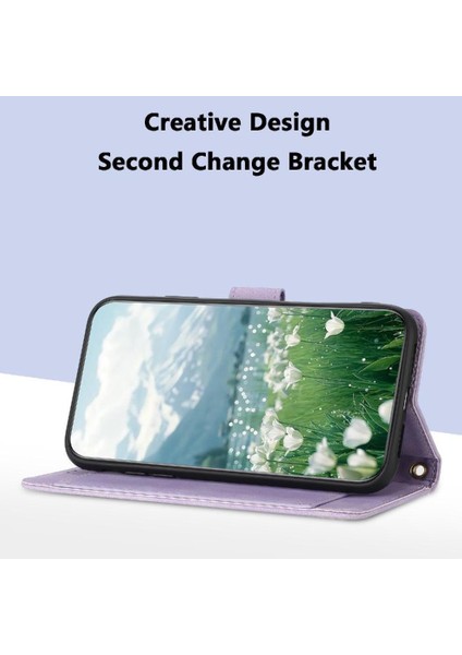 Moda Cüzdan Kılıf Için Xiaomi Redmi Note 14 4g Pu Deri Lale Kabartmalı (Yurt Dışından) modelleri