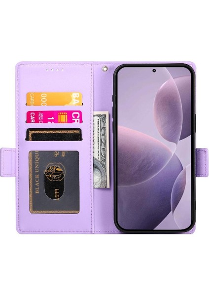 Xiaomi Poco F7 Ultra Iş Cüzdan Günlük Kullanım Kart Yuvaları Için Flip Case (Yurt Dışından)