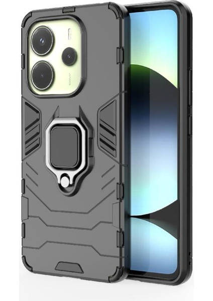 Xiaomi Redmi Note 14 4g Darbeye Dayanıklı Kapak Için Kılıf Kickstand Askeri Damla (Yurt Dışından)
