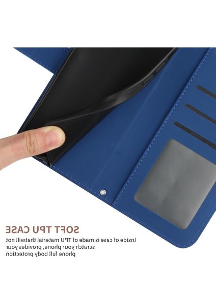 Xiaomi Redmi Not Için Flip Case 14 Pro 4g Deri Cüzdan Ayçiçeği ile Bir (Yurt Dışından)