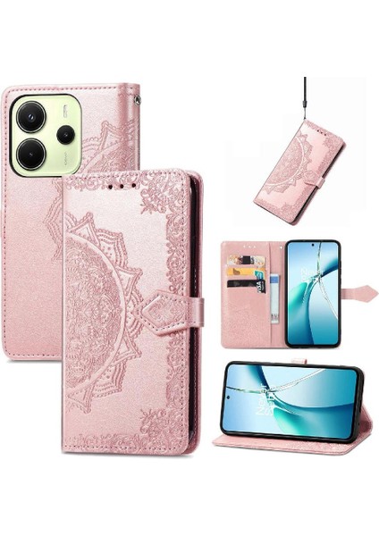 Xiaomi Redmi Note 14 4g Basit Iş Zarif Desen Için Flip Case (Yurt Dışından)