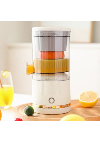 Otomatik Ayırma Sıkacağı Taşınabilir Meyve Suyu Makinesi Elektrikli Sıkacağı Şarj Edilebilir Meyve Sıkacağı Blender 7.4V Beyaz (Yurt Dışından) modelleri