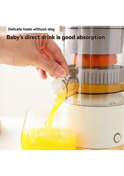Otomatik Ayırma Sıkacağı Taşınabilir Meyve Suyu Makinesi Elektrikli Sıkacağı Şarj Edilebilir Meyve Sıkacağı Blender 7.4V Beyaz (Yurt Dışından) indirimleri