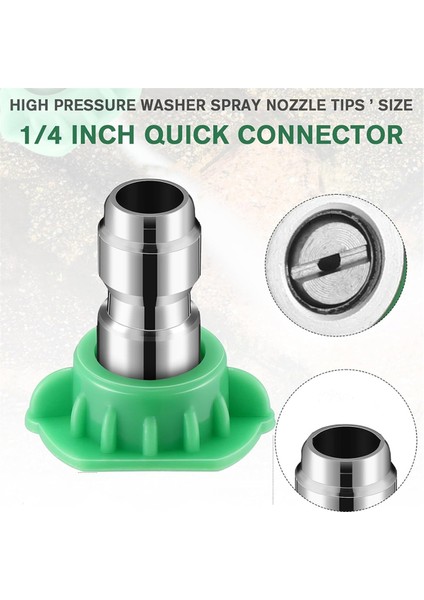 10 Paket 1/4 Inç Basınçlı Yıkama Makinesi Nozul Uçları Hızlı Bağlantı Güç Yıkama Makinesi Uçları Basınçlı Yıkama Makinesi Püskürtme Nozul Uçları Seti (Yurt Dışından) modelleri