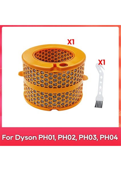 Dyson PH3A PH01 PH02 PH03 PH04 Hava Temizleyici Için Premium Karbon Fiber Hava Filtresi Yedeği (Yurt Dışından)