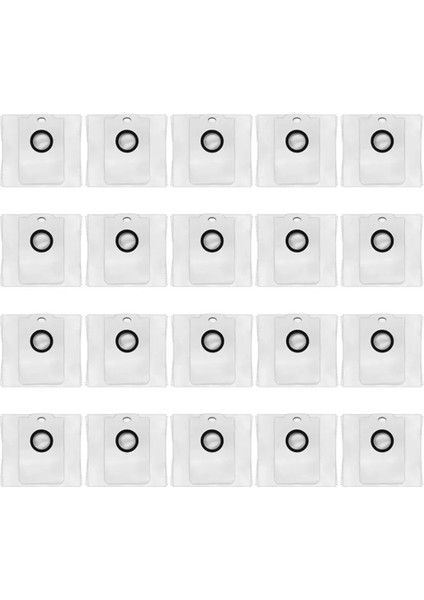 Conga 2499/ 7490/ 8290, Atvel Smartgyro R80, Kabum Smart 900 Robot Süpürge Için 20 Adet Toz Torbası (Yurt Dışından)