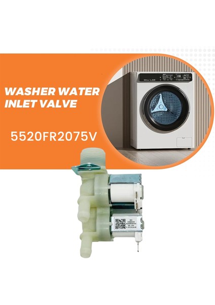 5520FR2075V Kenmore Lg Çamaşır Makinesi Parçaları Su Giriş Vanası Montajı DC12V Için Çamaşır Makinesi Su Giriş Vanası Değişimi (Yurt Dışından) indirimleri