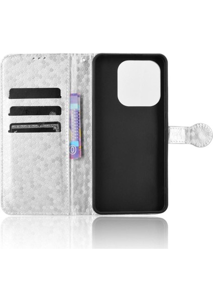 Xiaomi Redmi Note 14 4g Manyetik Toka Geometrik Desen Deri Için Kılıf (Yurt Dışından) indirimleri