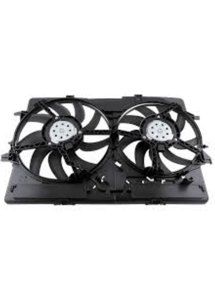 Fan Motoru Davlı (370MM+325MM) – 8K0121207AS1 Wısco – Audı A4 A5 A6 2.0tdı 08 ve Sonrası Uyumlu