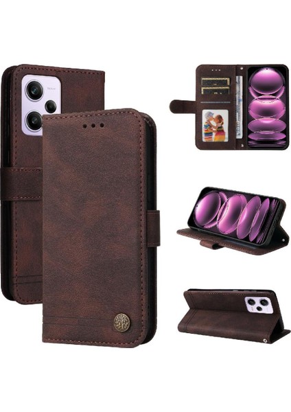 Xiaomi Poco X5 Pro 5g Darbeye Dayanıklı Cüzdan Kart Yuvası Sahipleri Için Flip Case (Yurt Dışından)