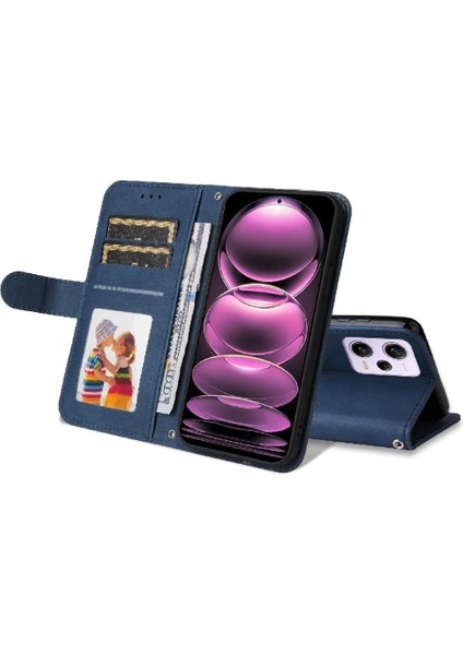 Xiaomi Poco X5 Pro 5g Darbeye Dayanıklı Cüzdan Kart Yuvası Sahipleri Için Flip Case (Yurt Dışından)