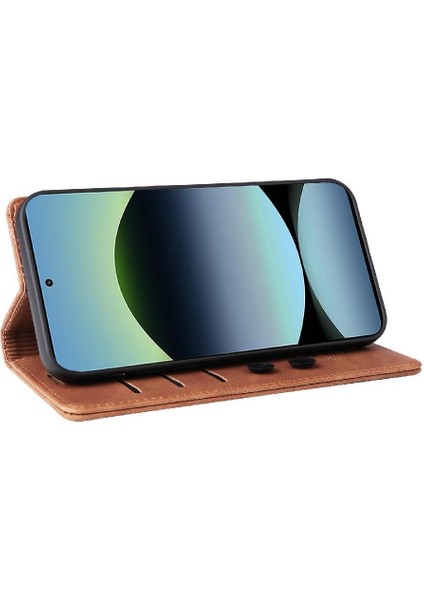 Xiaomi Redmi Note 14 Pro 5g Cüzdan Darbeye Deri Çanta Için Flip Case (Yurt Dışından)