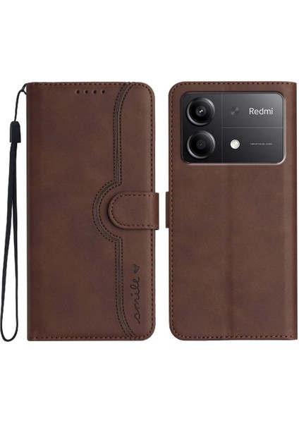 Xiaomi Poco X6 Neo 5g Dahili Mıknatıs Kapak Cüzdan Premium ile Uyumlu (Yurt Dışından)