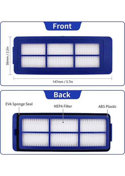 Eufy Robovac 11S Max 15C Max 30C Max G10 G20 G30 G30 Edge G30 Hybrid G30 Verge Için Uyumlu Yedek Parçalar (Yurt Dışından) fırsatları