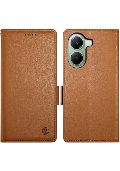Xiaomi Poco X7 Pro Günlük Kullanım Için Flip Case Kart Yuvaları Cüzdan Iş Çevirme (Yurt Dışından)