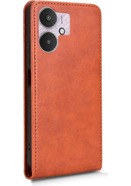 % Xiaomi Poco C65 Doğru Insizyon Kickstand Fonksiyonu Için Uyumlu Kılıf (Yurt Dışından) indirimleri