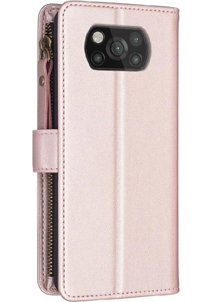 Xiaomi Poco X3 Pro Iş Ekleme Cüzdan Çok Renkli Yuvası Için Kılıf (Yurt Dışından) modelleri