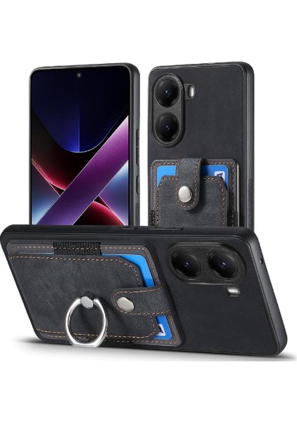 Xiaomi Poco X7 Pro Crad Yuvası Standı Manyetik Araç Montaj Yüzük Tutucu (Yurt Dışından) modelleri