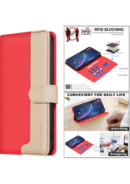 Xiaomi Poco X7 5g Darbeye Tpu Iç Kabuk Kart Yuvaları Rfıd Için Flip Case (Yurt Dışından) indirimleri
