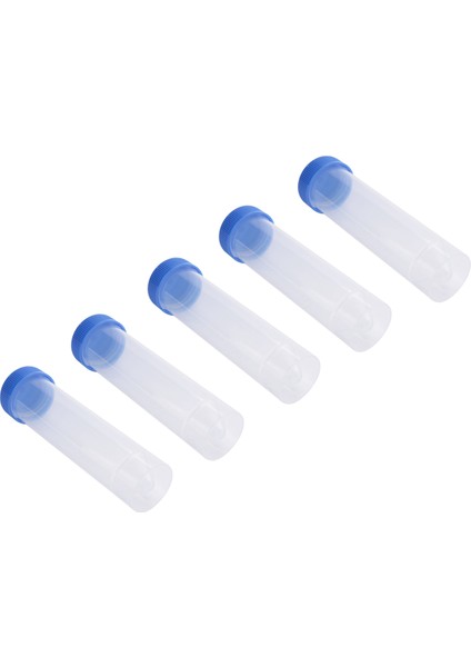 Adet 50ML Plastik Şeffaf Santrifüj Tüpü Ölçekli Plastik Test Tüpü Vidalı Kapaklı Serbest Duran (Yurt Dışından)