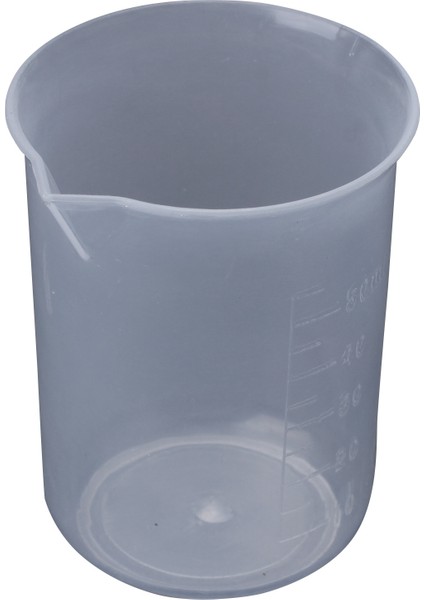 50ML Dereceli Bardak Şeffaf Plastik Ölçüm Kabı Laboratuvar Için 2 Adet (Yurt Dışından)