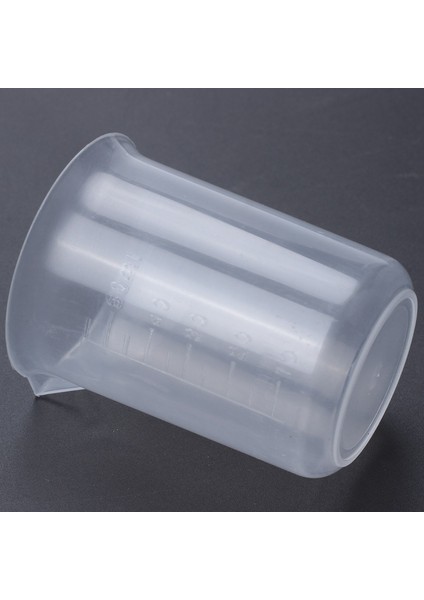 50ML Dereceli Bardak Şeffaf Plastik Ölçüm Kabı Laboratuvar Için 2 Adet (Yurt Dışından)