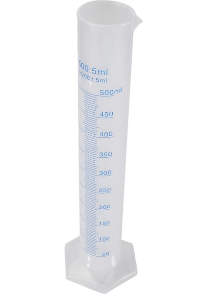 500 ml Plastik Şeffaf Dereceli Tüp. (Yurt Dışından)
