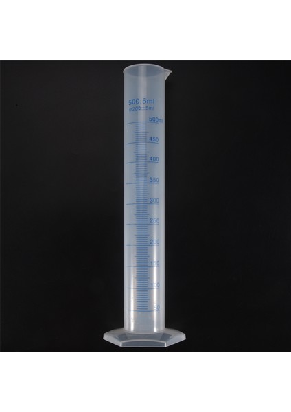 500 ml Plastik Şeffaf Dereceli Tüp. (Yurt Dışından)