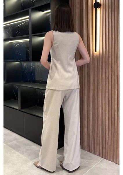 Çift Düğmeli Yelek Pantolon Ikili Takım P-00017320 modelleri