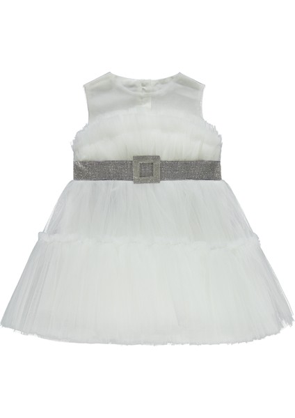 Kız Çocuk Abiye 2-5 Yaş Ekru modelleri