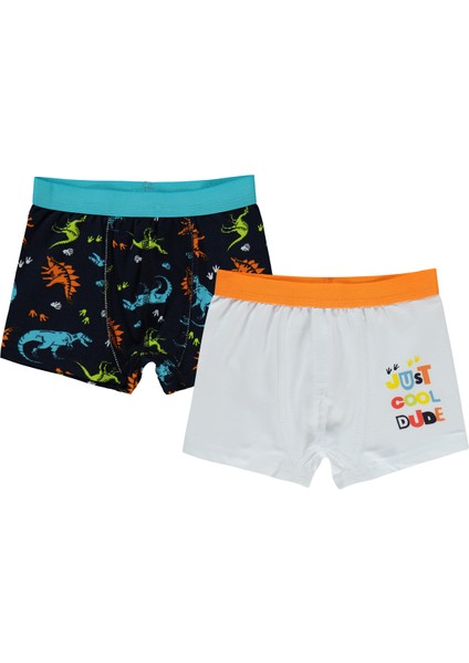 Erkek Çocuk 2'li Boxer Set 2-10 Yaş Standart