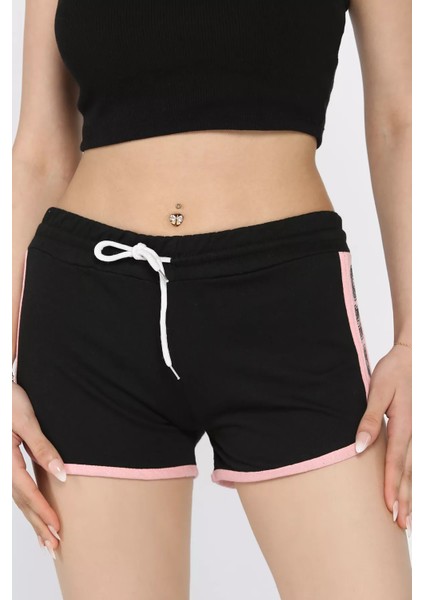 Kadın Baskılı Mini Şort P-00017279