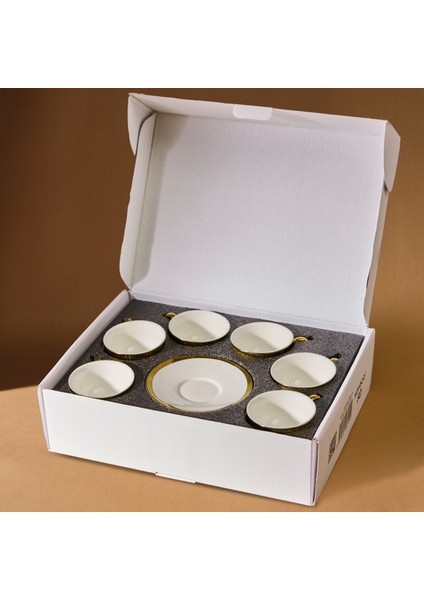 Victoria 6 Kişilik Kahve Fincanı 90 ml