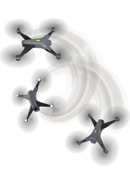 Kumanda ve Telefondan Kontrollü 4 Motorlu Drone Siyah fiyatları