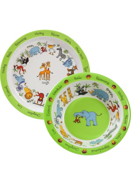 Melamin Mama Tabağı - Mama Kasesi / / Jungle